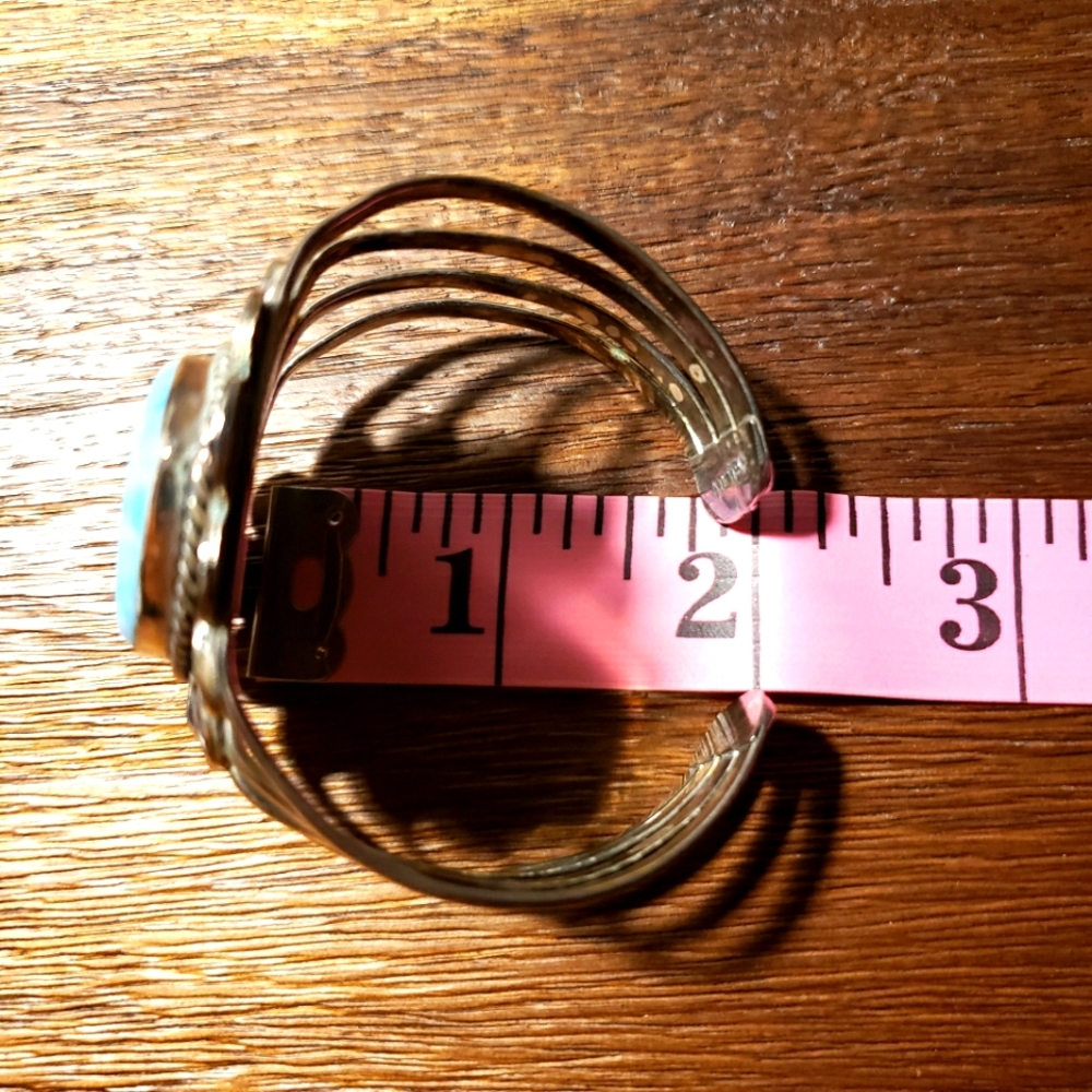 Silver Cuff Bracelet - Picture 13 of 14